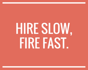 Hire Slow Fire Fast